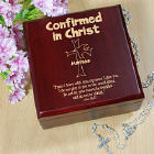 Personalized Confirmation Jewelry Box